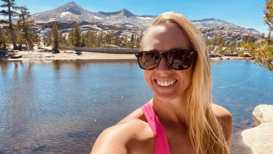 Hiking in Desolation Wilderness, Lake Tahoe.